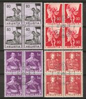 1958-59 : Nr. 339 - 342 im VB (2x ET)