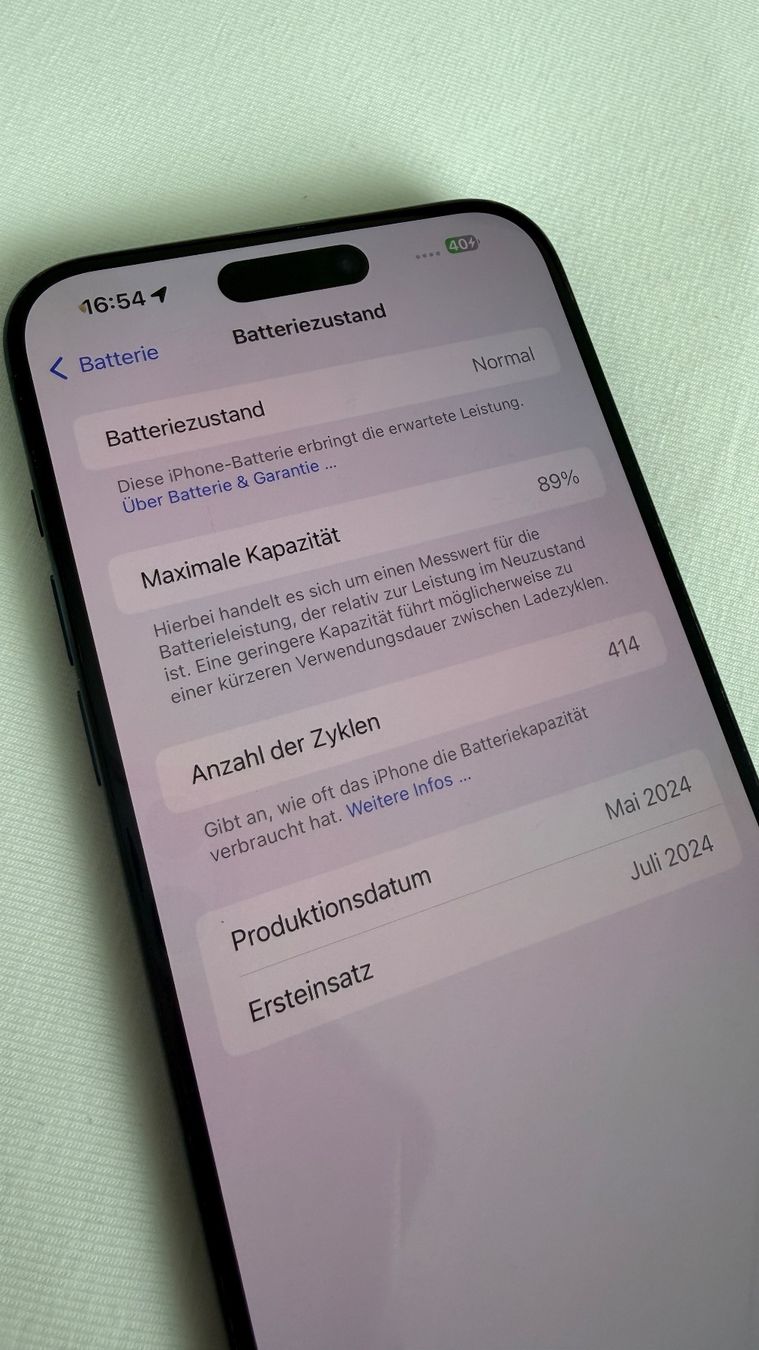 Apple Telefoni cellulari / Smartphones: iPhone 15 Pro Max (256 GB, Blue Titanium) – Nuovo (secondo la descrizione) da Steinhausen venduto da inmumi 3