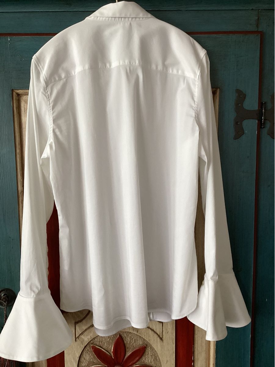 Camicette: Bluse von Soluzione, weiss, Grösse 44 – Nuovo (secondo la descrizione) da Basel venduto da Viktoria1958 1