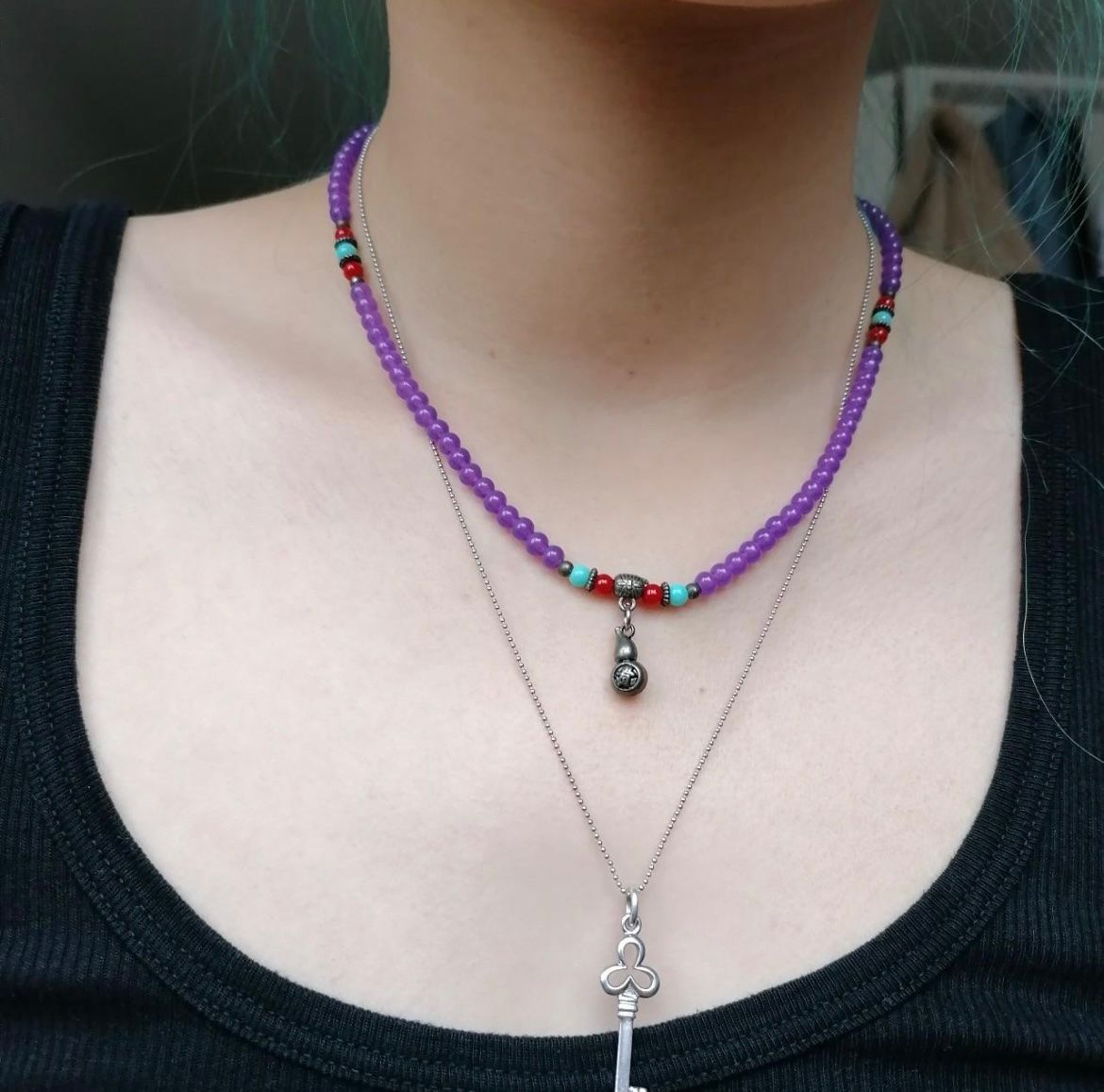 Catenine: Gemstone Halskette – Nuovo (secondo la descrizione) da Zürich venduto da jin_kx77