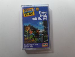 Hörspiel Kassette - TKKG Nr 100 - Fieser Trick mit Nr 100