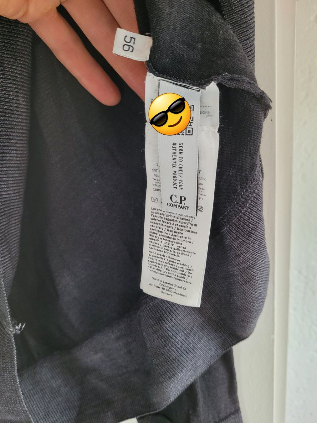 CP Company Maglioni & Felpe: C.P. Company Pullover,  Grösse L-XL, Dunkelblau! – Usato da Luzern venduto da ch_in 6
