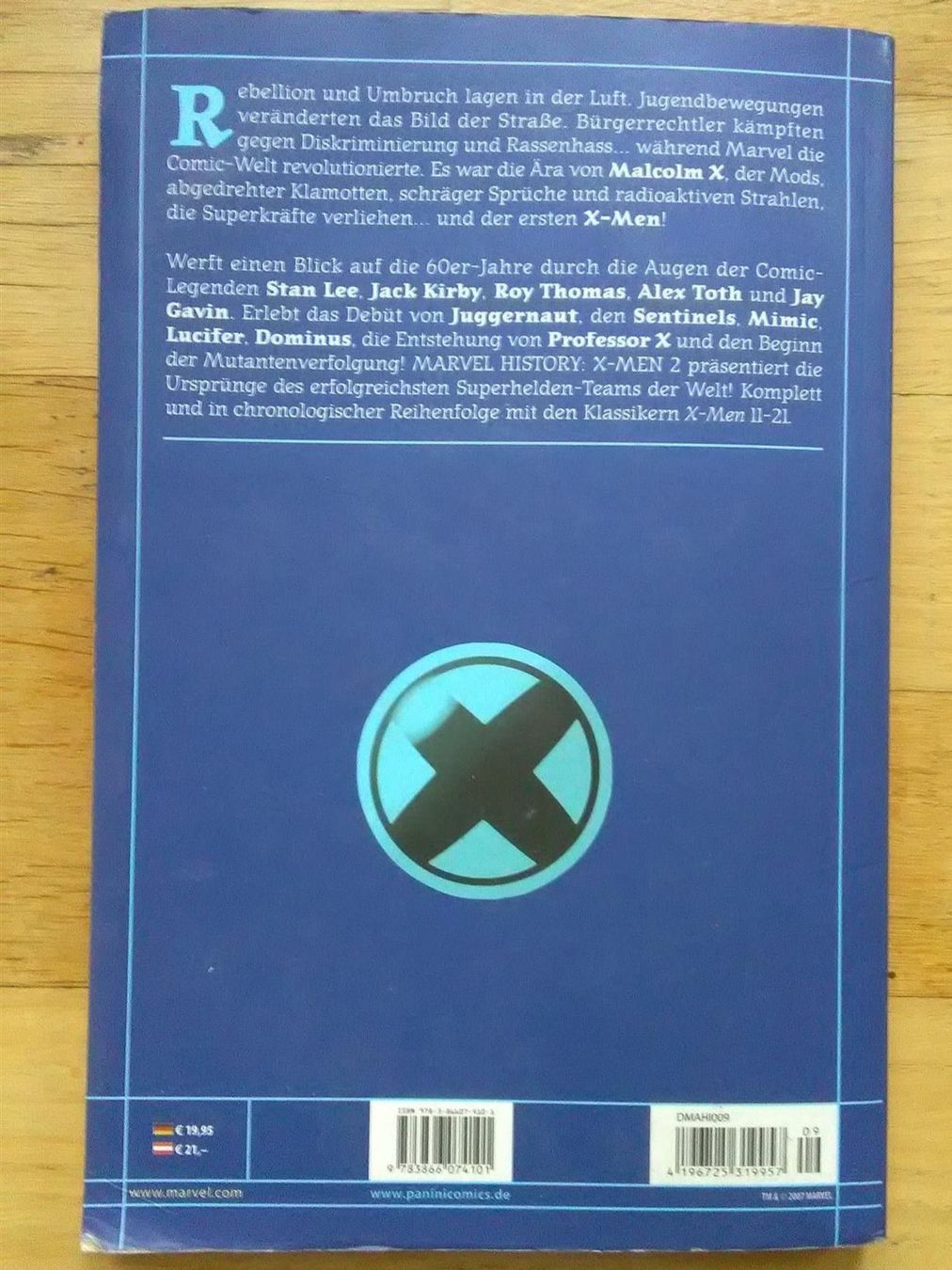 Comics: Die X-Men (Band 2)  Marvel History   (DE – Gebraucht aus St. Gallen von elk2021 4