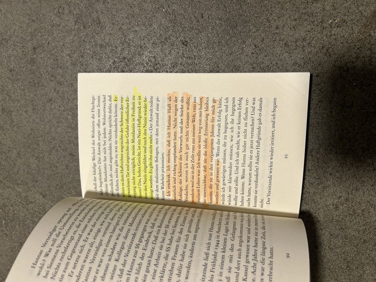 Libri: Bernhard Schlink - Der Vorleser 📚 – Usato da Mönchaltorf venduto da ani_hz7j 2
