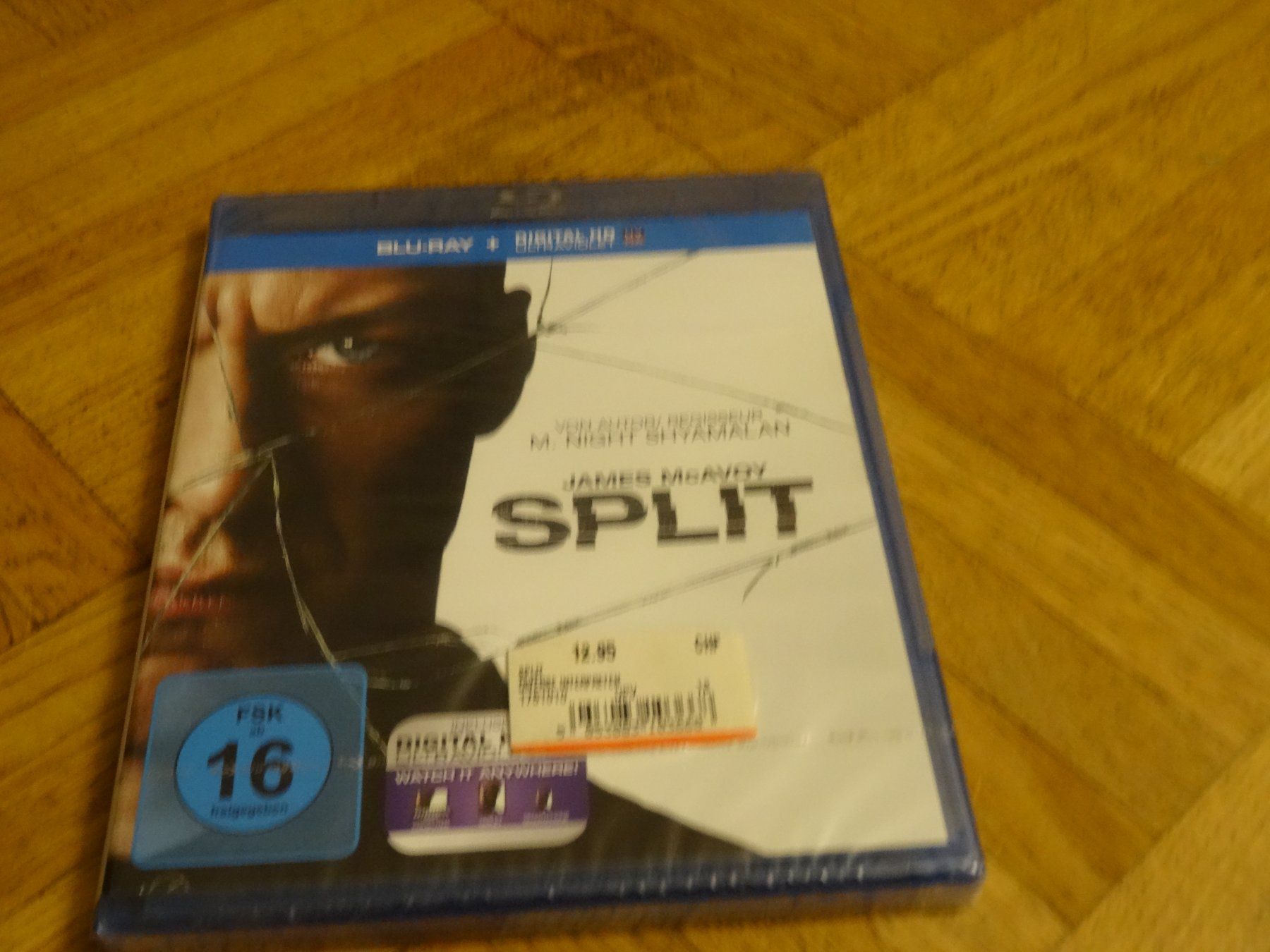 Tutti i DVDs: Split - Blu-ray - James McAvoy - Neu & Originalverpackt – Nuovo e nell'imballaggio originale da Olten venduto da Disc-Verkauf