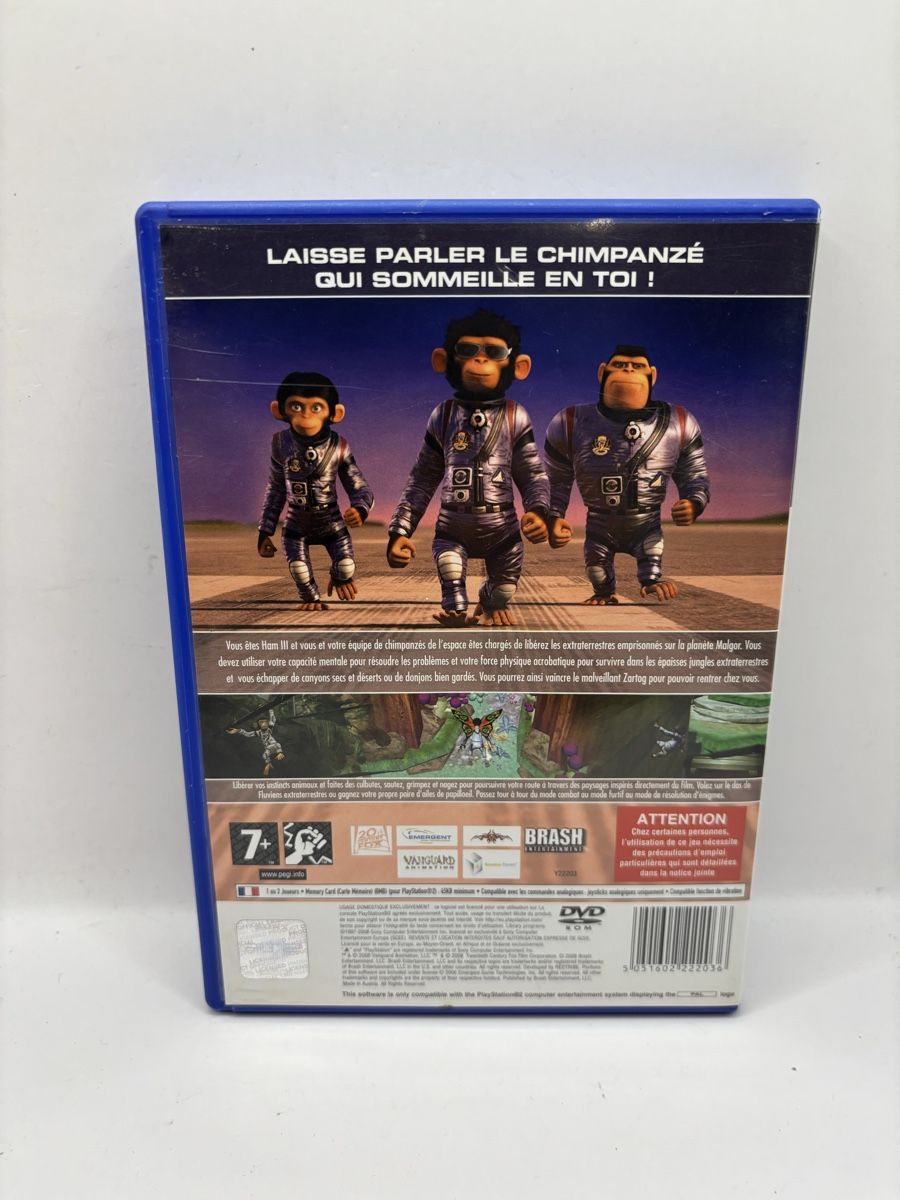 Jeux: Les Chimpanzés de l'espace PS2 – D'occasion à Genève par sho_67qj 1