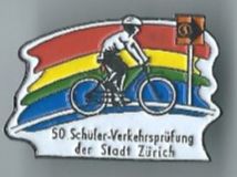 50 Jahre Schüler Verkehrsprüfung Zürich! Pin