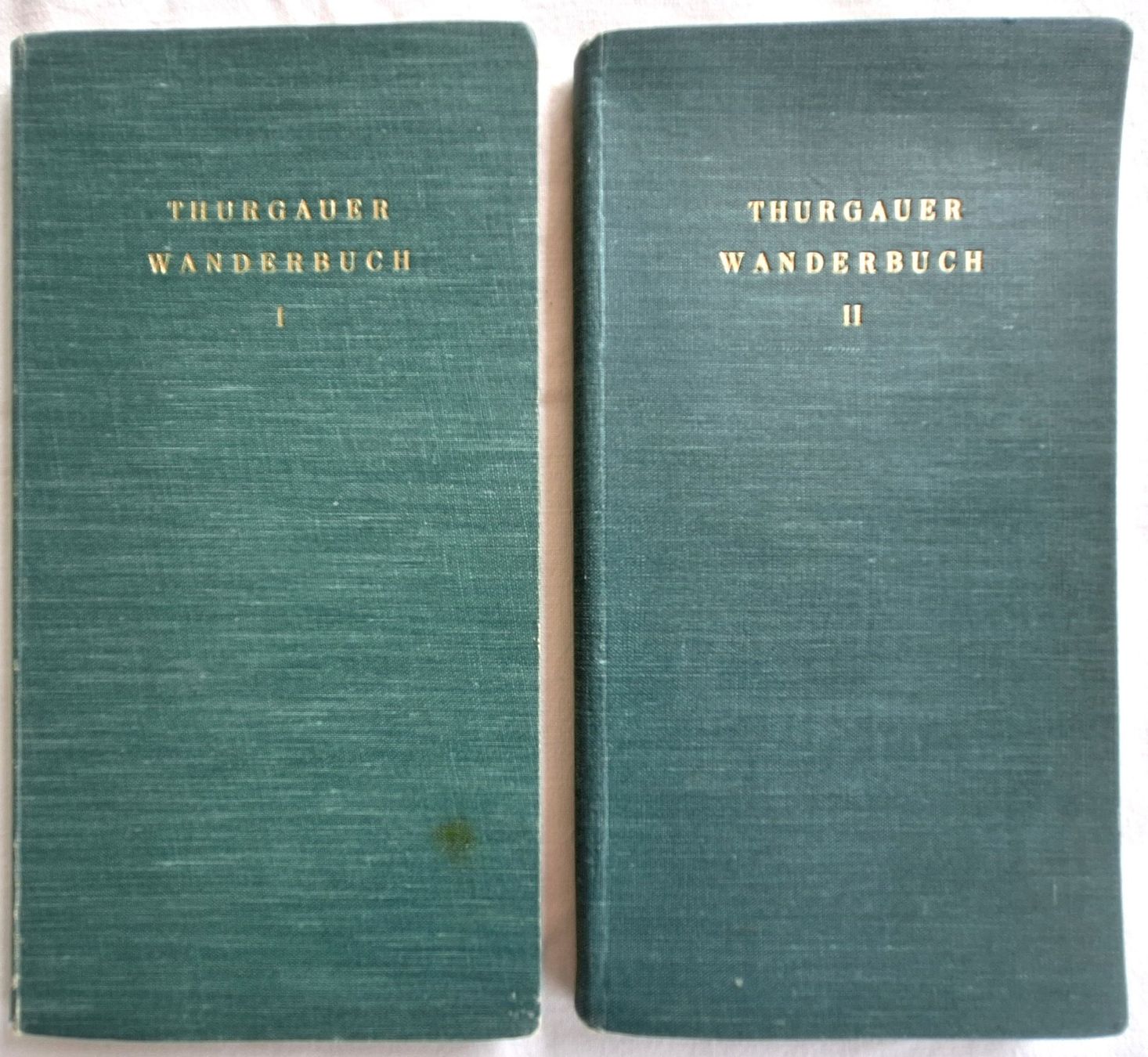 Libri: Thurgauer Wanderbuch I + II – Usato da Schaffhausen venduto da Hottschili