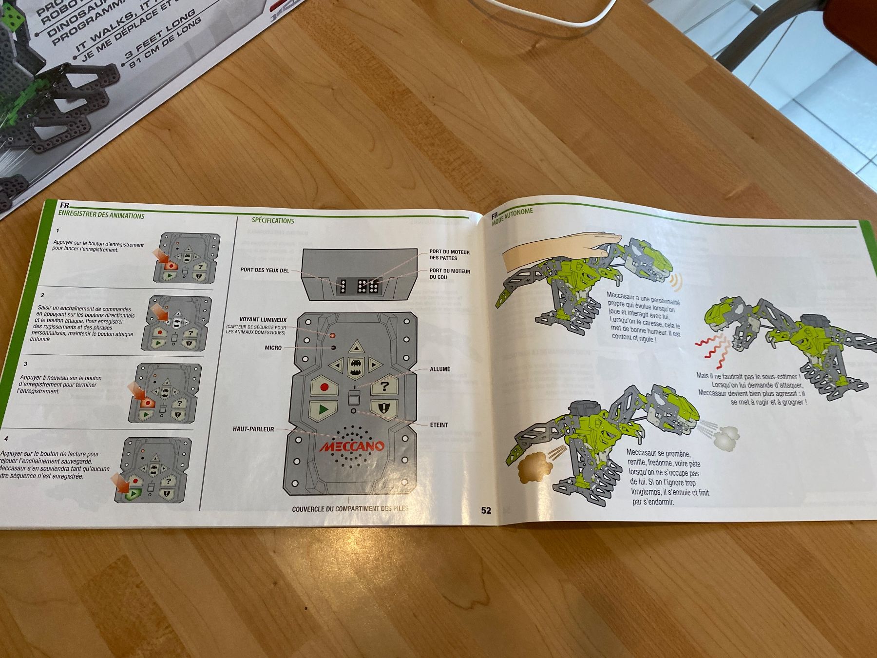 Meccano Giocattoli: Robot Meccano Meccasaur, jouet programmable, enfant dès 10 a – Usato da Plan-les-Ouates venduto da Asolo22 9