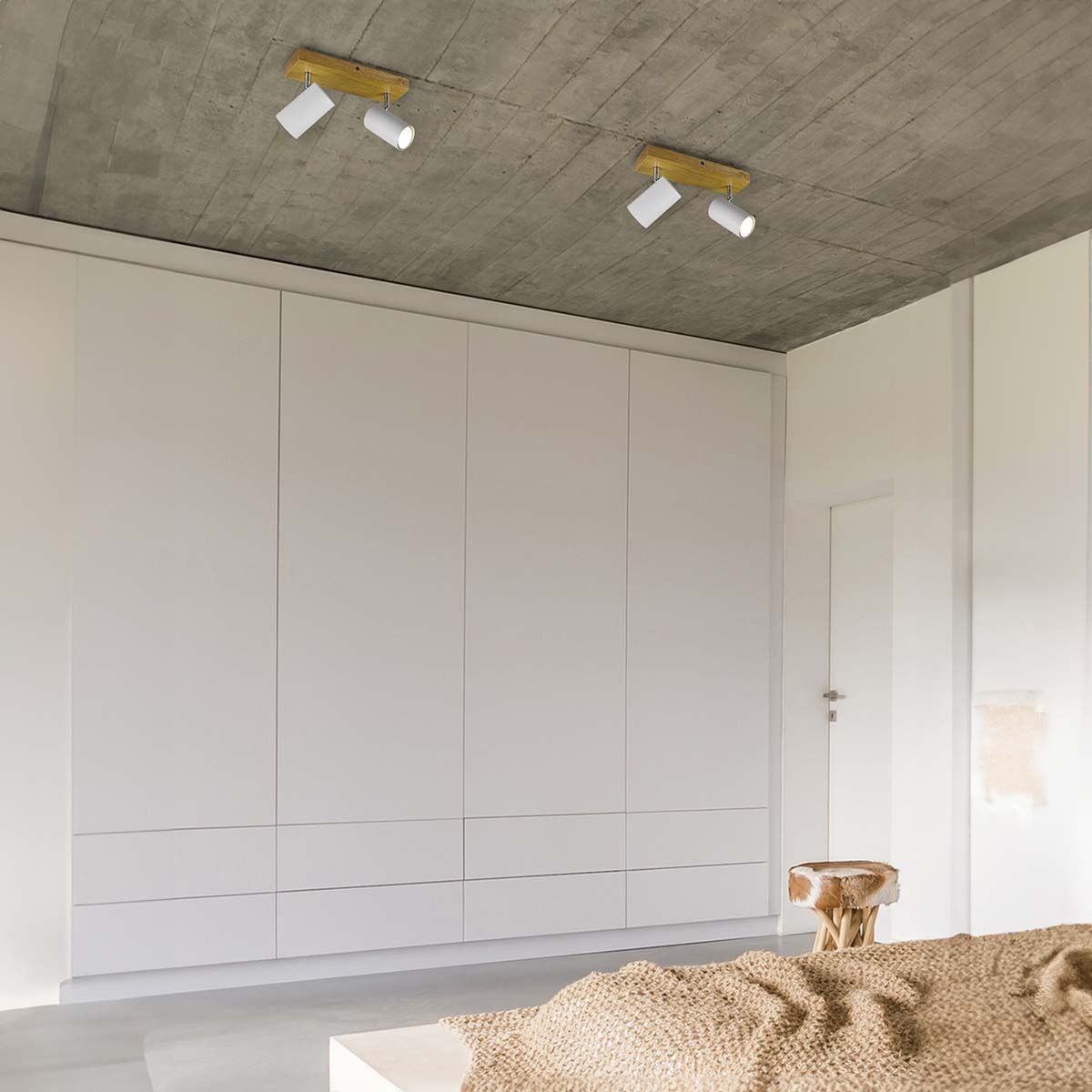 Lampade: Deckenleuchte, 2 Strahler, 26 cm x 9 cm – Nuovo (secondo la descrizione) da Kreuzlingen venduto da Smart-Light 1
