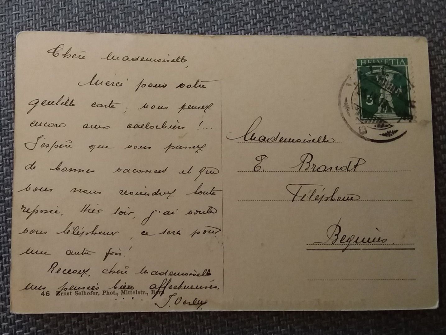 Cartoline postali: Bern, obere Kramgasse mit Zeitglocken – Usato da St-Légier-Chiésaz venduto da Theo006 1