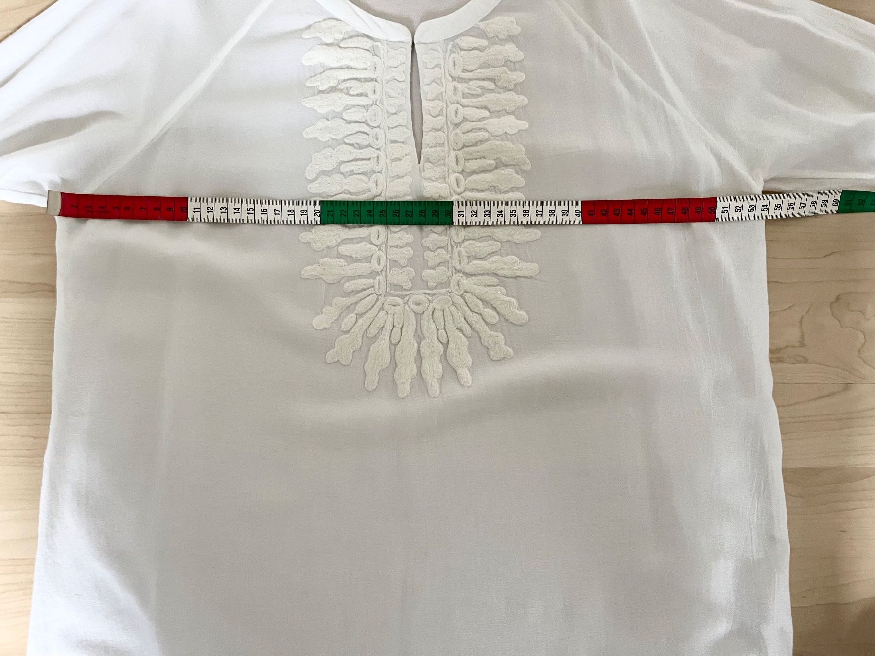 Tuniche: Mos Mosh: Bluse, weit geschnitten, creme, M – Usato da Luzern venduto da ellitussi 6