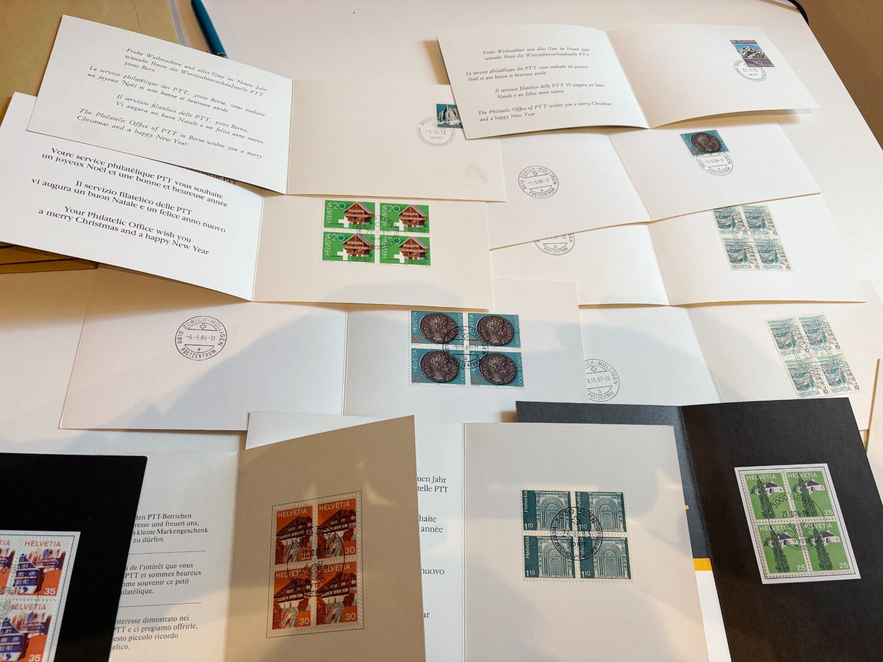 Tutti i francobolli: Blätter PPT LOT Briefmarke – Usato da Riva san vitale venduto da abd_p86k