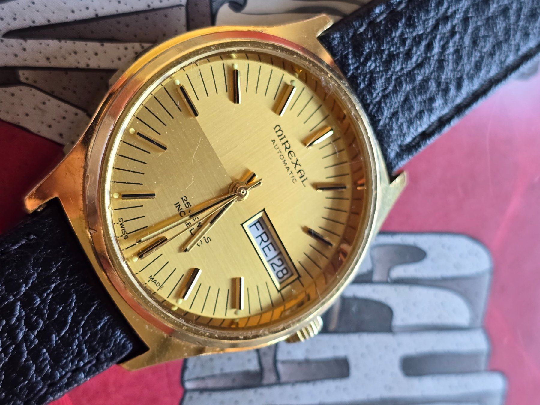 Mirexal Uhren: 104 Mirexal Automatic  Day Date 25 Jewels – Gebraucht aus Muri AG von Corredor 8