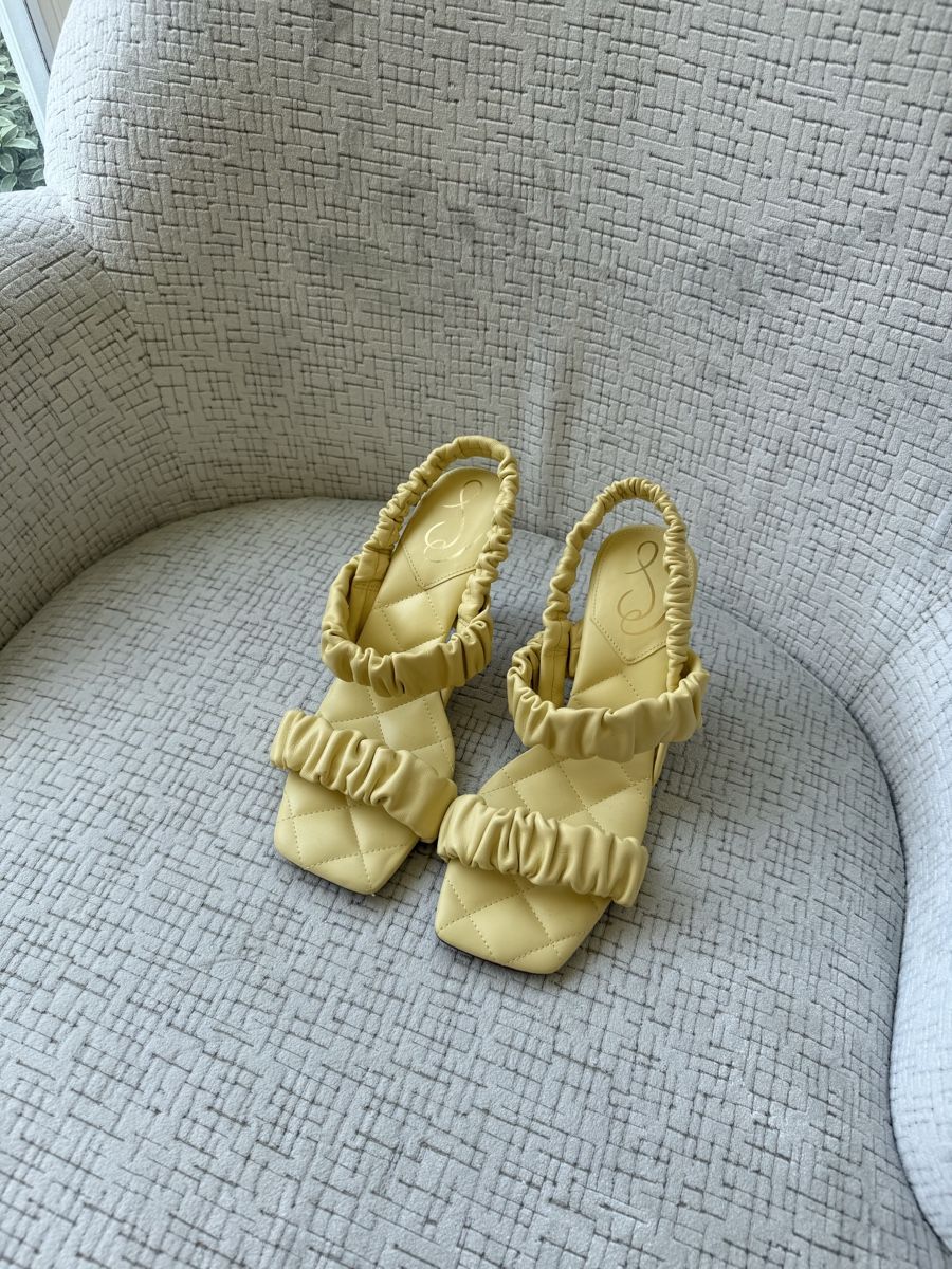 Sam Edelman Damenschuhe: Sandales Sam Edelman jaune taille(38,5) – Neu (gemäss Beschreibung) aus Genève von iry_67wr 1