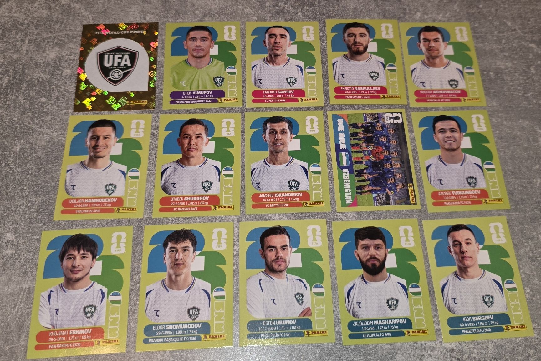 Panini Carte collezionabili: WM 2026- Usbekistan – Usato da St. Gallen venduto da Shelly__x3