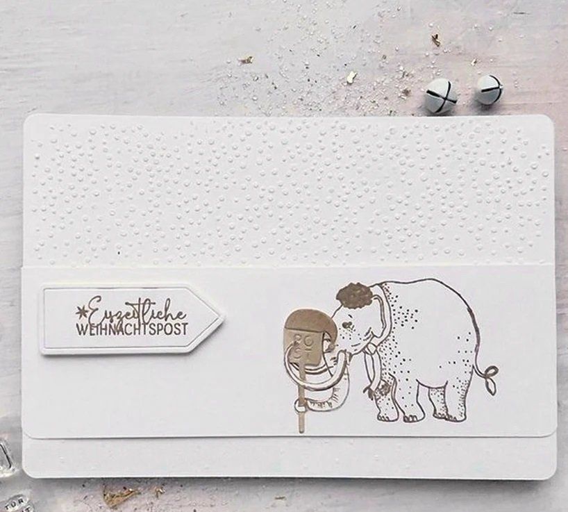 Timbri: Clear Stamps - Mammut-Fest – Nuovo e nell'imballaggio originale da Thun venduto da Rowaner 1