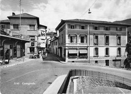 2x Salute di CASTAGNOLA - cartoline 1955