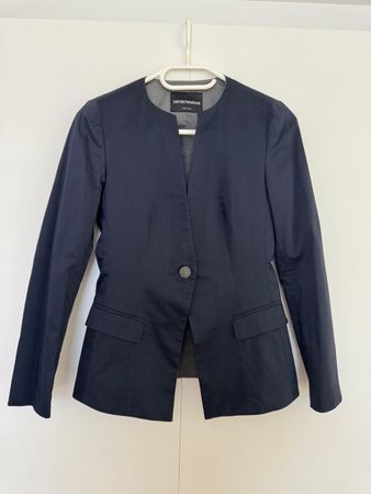 Emporio Armani Damen Blazer, Grösse 40, Dunkelblau, Top! (59