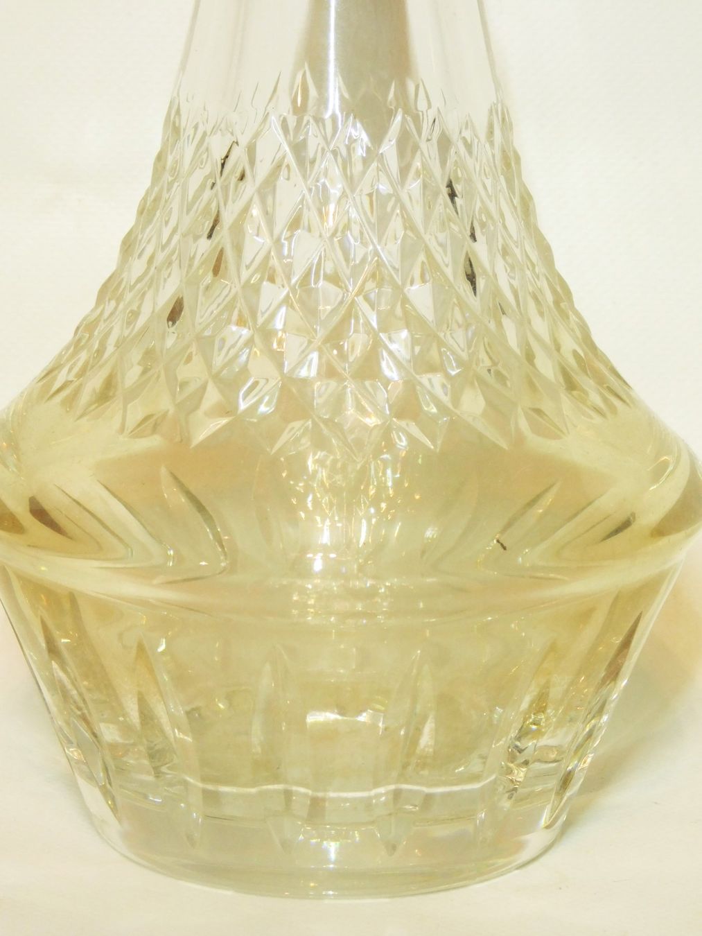 Caraffe: Bleikristallkaraffe 1950er Longchamp" di Cristal d'Arques – Usato da Emmenbrücke venduto da Ulisse-22 1