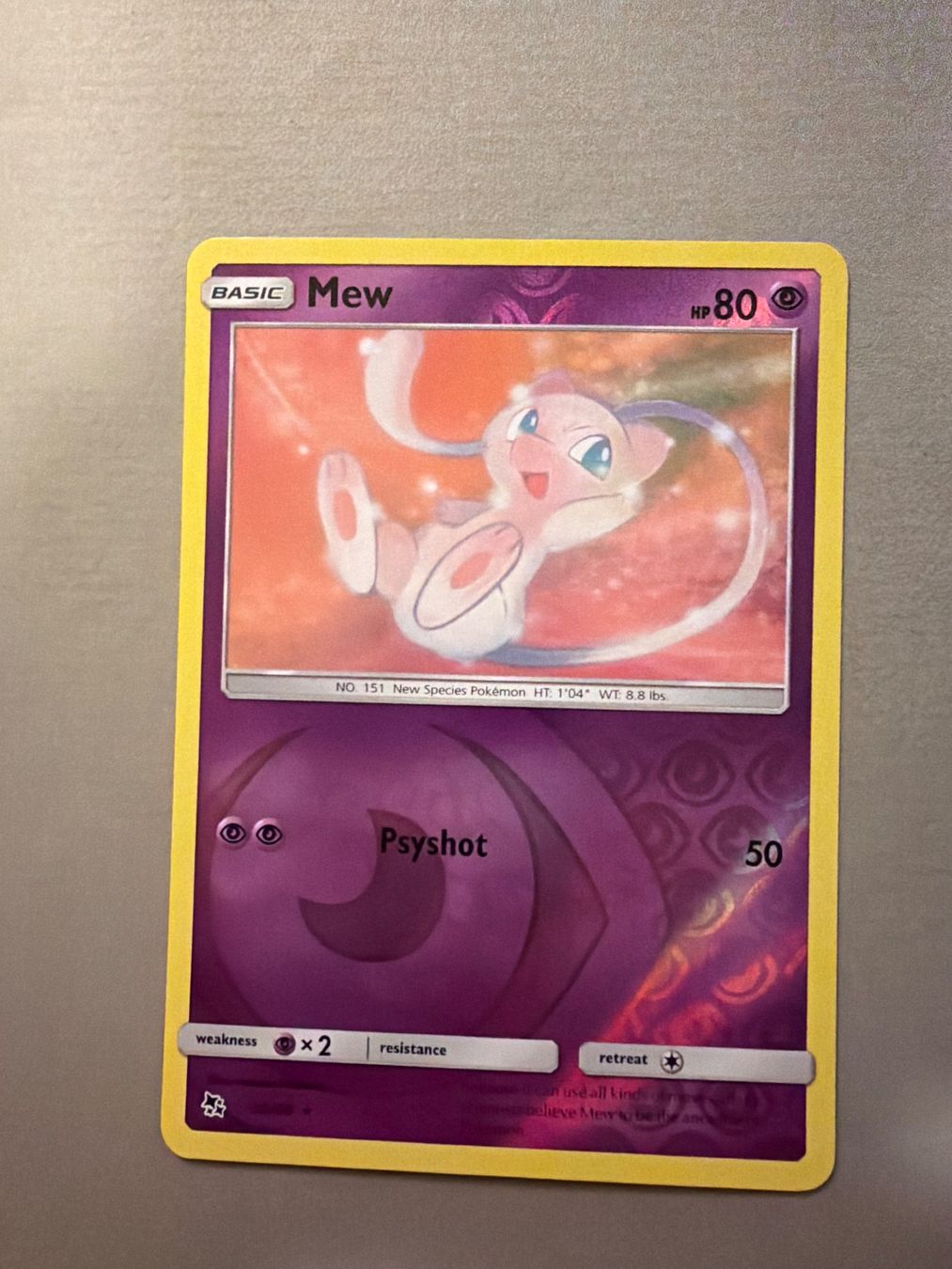 Pokémon Carte collezionabili: Mew  - Reverse Holo - Verborgenes Schicksal – Usato da Kehrsatz venduto da Riyouu 1