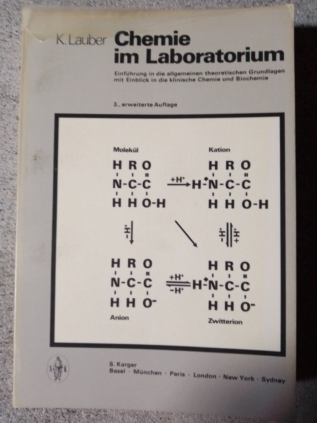 Libri: Chemie im Laboratorium – Usato da Bassersdorf venduto da kal_99sw