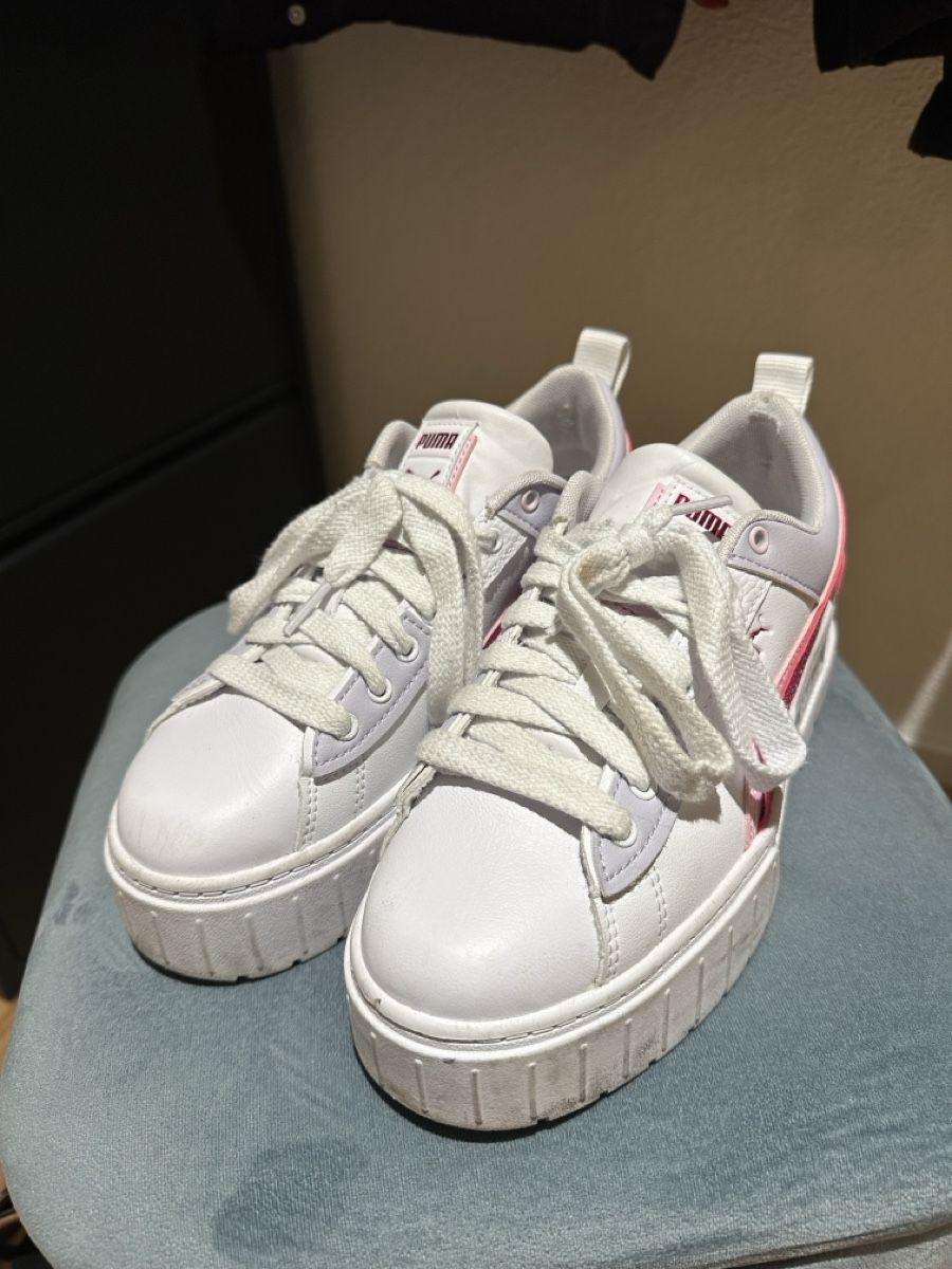 Puma Scarpe da donna: Weisse Puma Sneaker Gr. 38 – Usato da Dietikon venduto da Zebrino_10