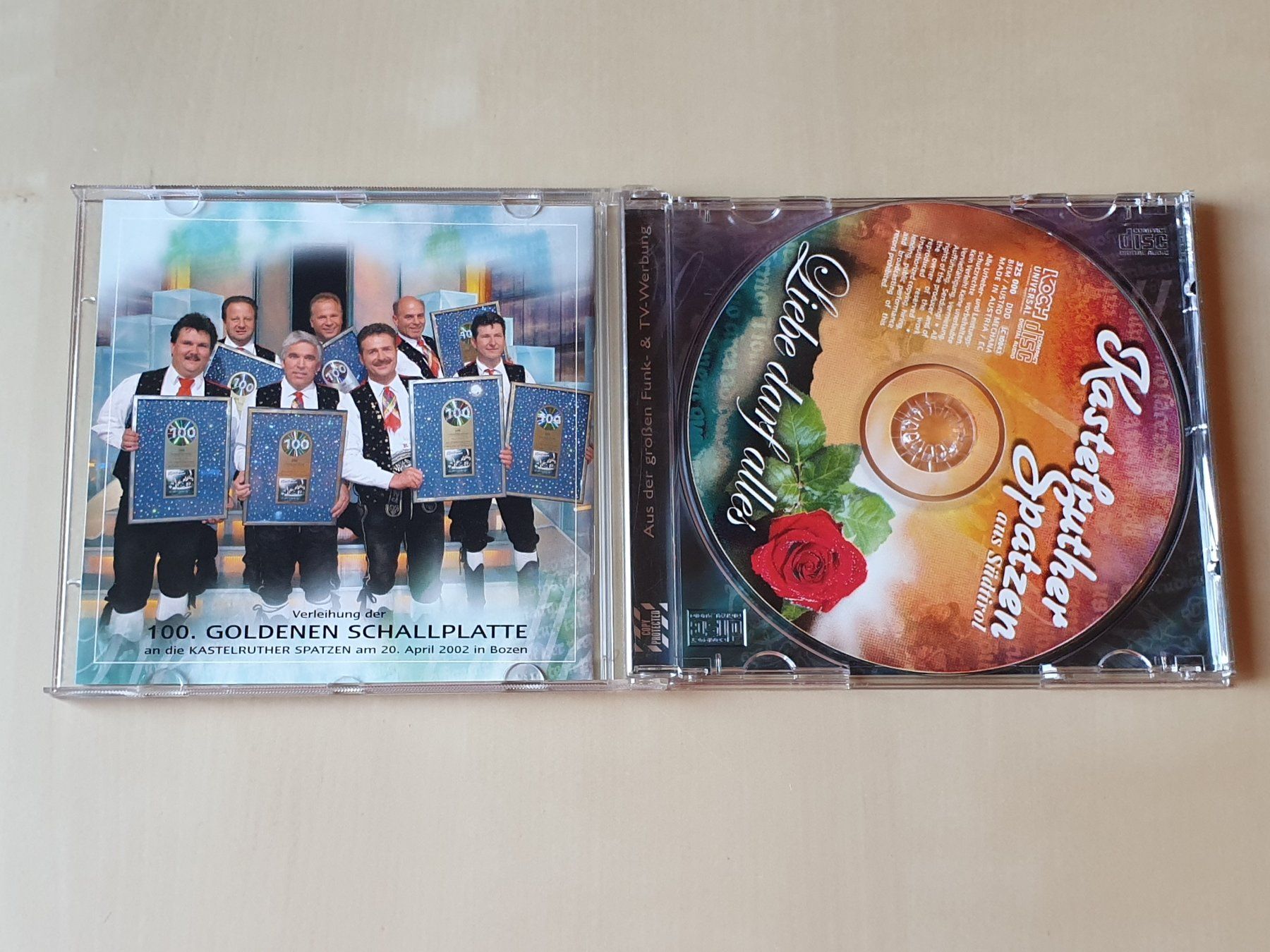 CD: Kastelruther Spatzen Liebe darf alles – Usato da Stansstad venduto da collectorsshop 2