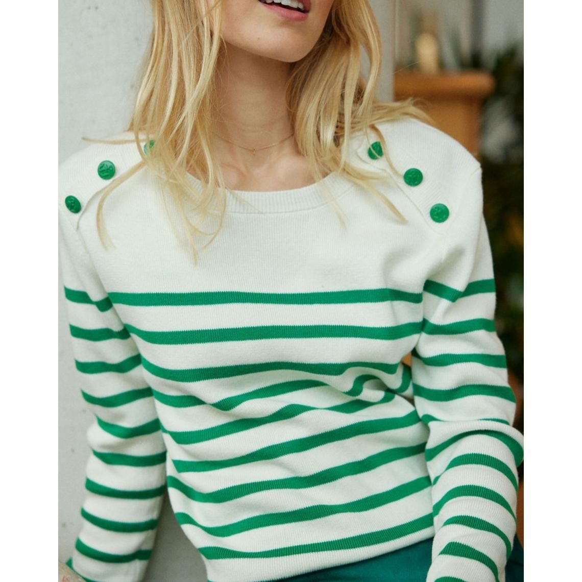 Pulls & Sweat-shirts: Pull LA PETITE ETOILE rayé blanc vert, taille 1 – D'occasion à Morges par sandy069 5
