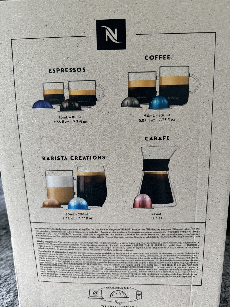 Nespresso Macchine per caffè & Macchine per espresso: VERTUO Next Premium Classic Black – Nuovo (secondo la descrizione) da St.Gallen venduto da X5m3z3 3