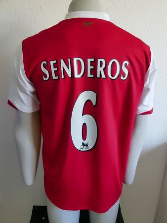 Home, Arsenal 2006-07, Senderos, maillot vintage football