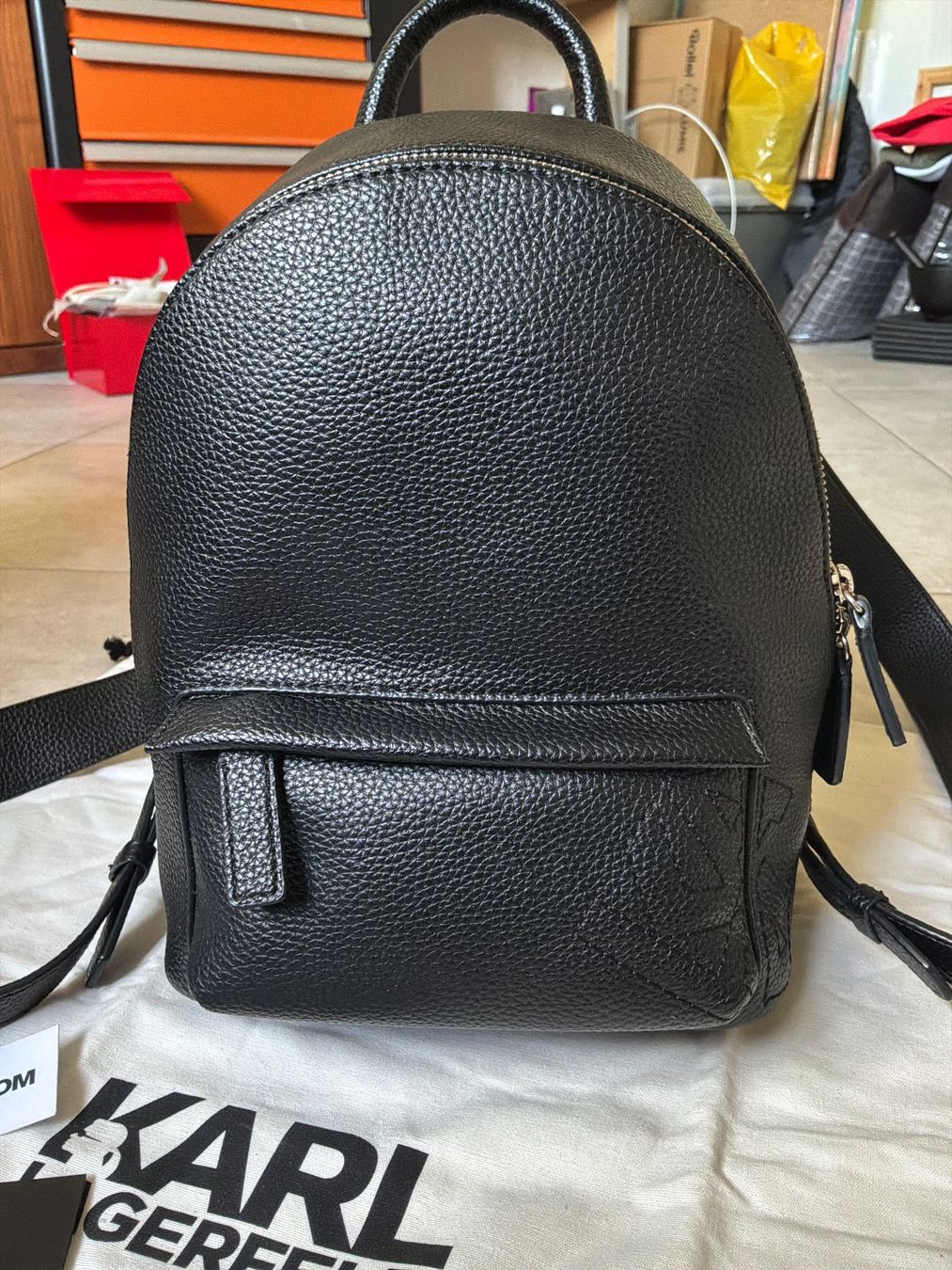 Karl Lagerfeld Zaini: KARL LAGERFELD Athleisure Backpack in Schwarz – Nuovo (secondo la descrizione) da Glattfelden venduto da Danshari