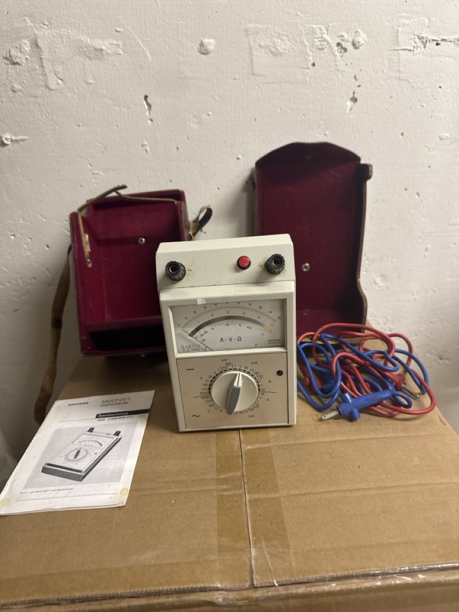 Siemens Misurare: Siemens MULTIZET S F10/250G Meter with case – Usato da Riehen venduto da Top-Quality 6