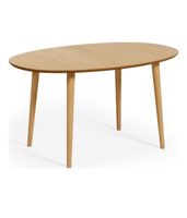 kave Oval Dining Table Oak Extendable / New