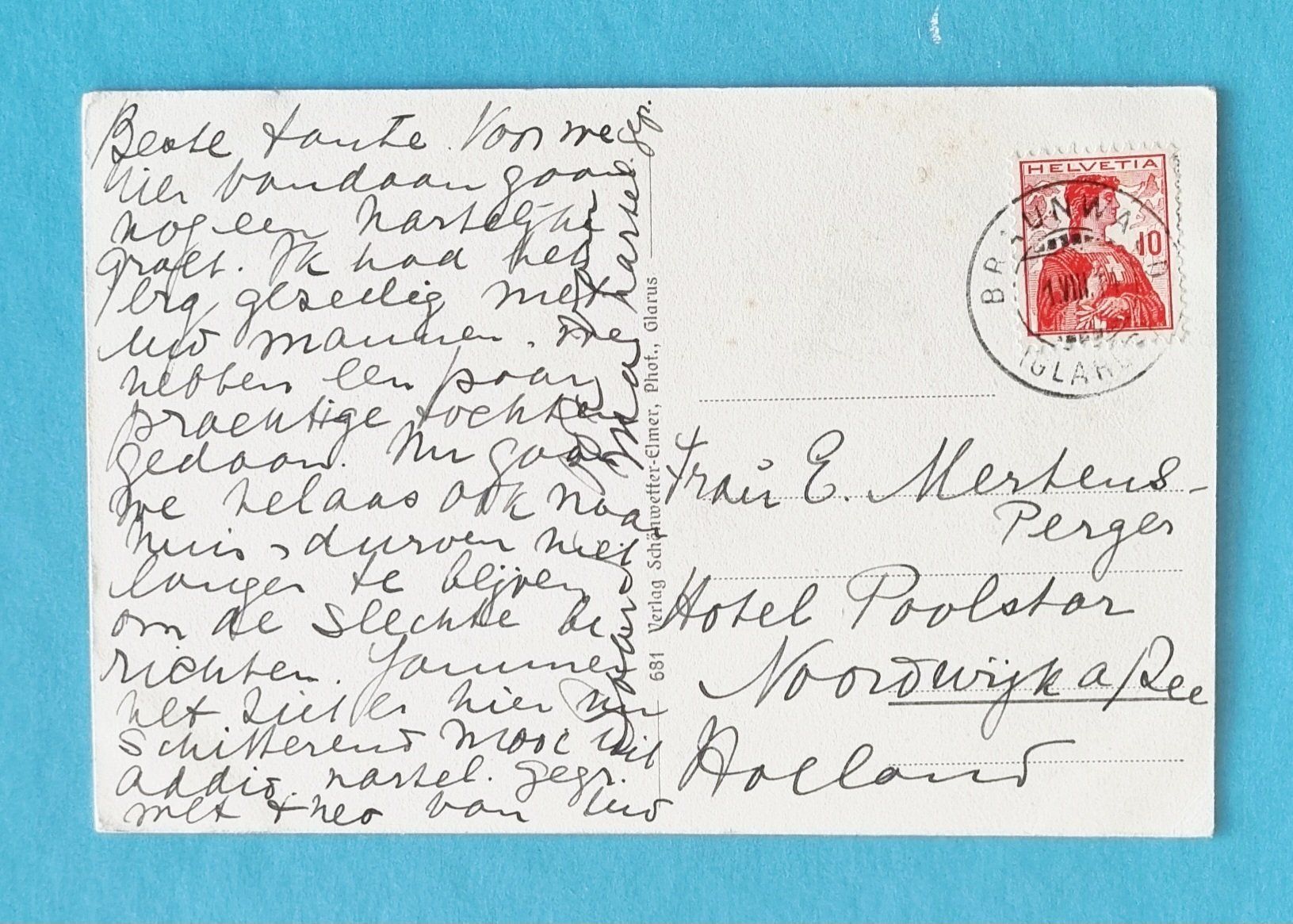 Cartes postales: Braunwald - 1914 – D'occasion à Rothrist par RROENK 1