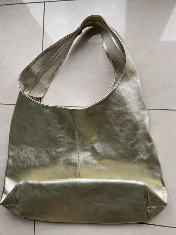 Tasche, Shopper, NEU, gold (Neu und originalverpackt) in Eiken für