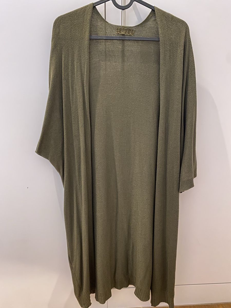 Jacken: Khaki Strickjacke Oversize – Neu (gemäss Beschreibung) aus Wetzikon ZH von purple_44