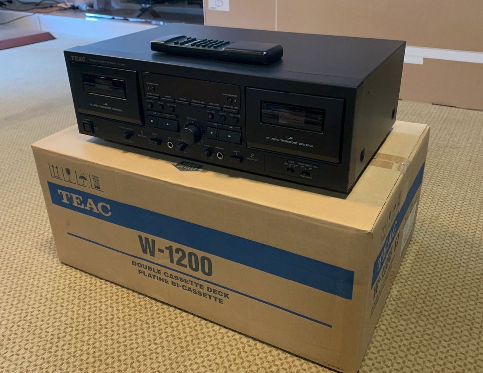 Teac W-1200 - Platines cassette sur Son-Vidéo.com