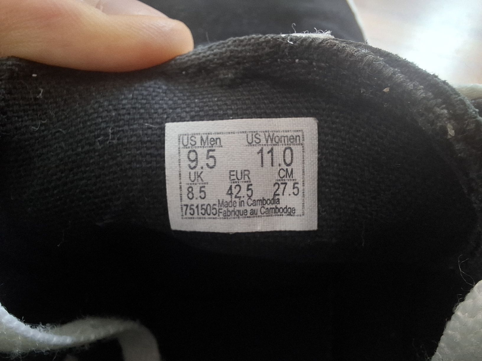 Vans Chaussures hommes: Vans Old Skool Noir Gr. 42.5 – D'occasion à Lausanne par Pierre_G 3