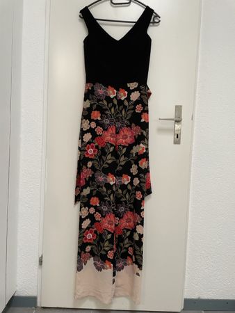 Elegantes Jumpsuit mit Blumenmuster, GrösseXs, neuwertig