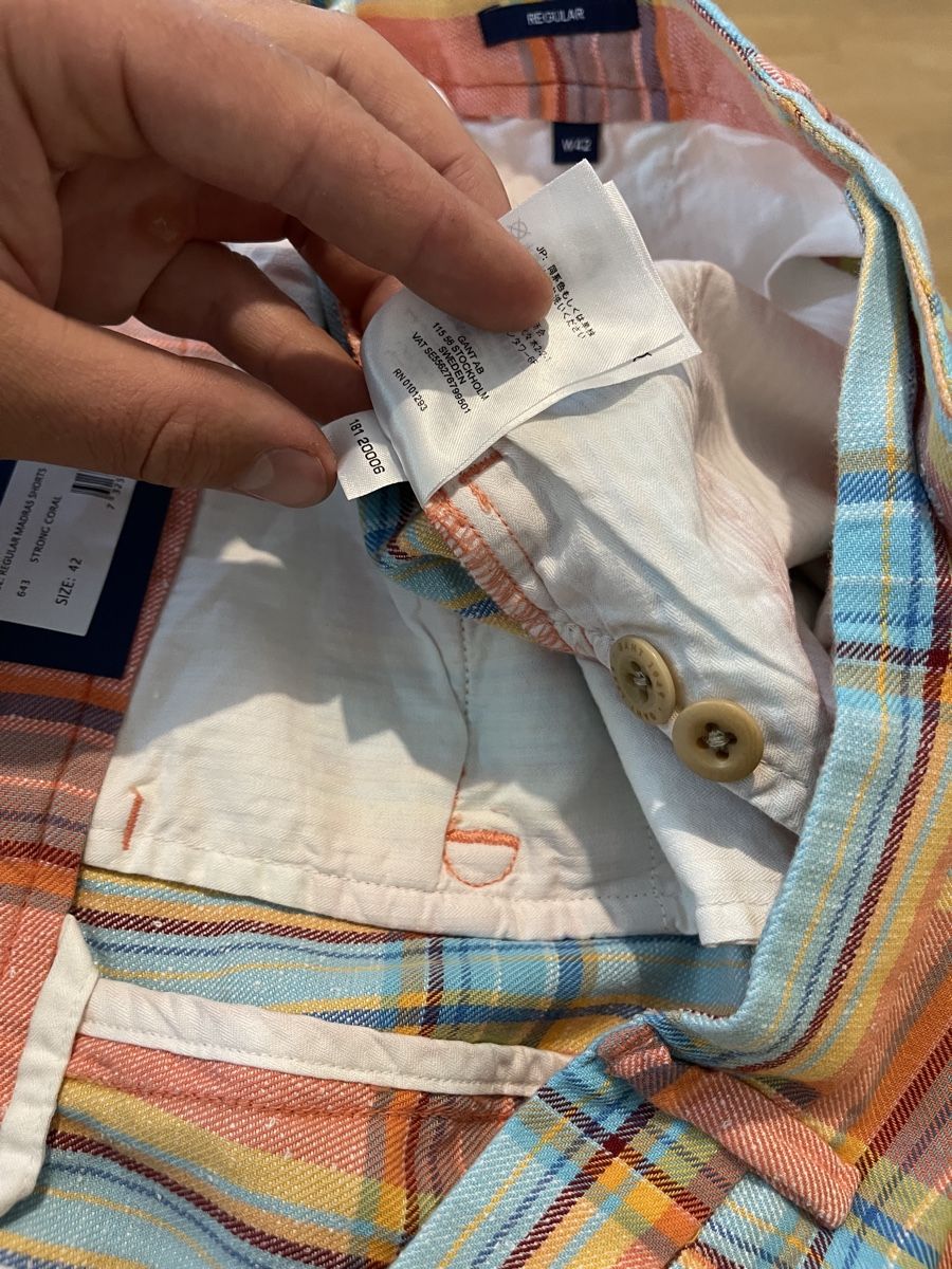Gant Hosen: GANT Shorts Regular W42 Neuwertig – Neu (gemäss Beschreibung) aus Wetzikon ZH von Jan_wojt 7