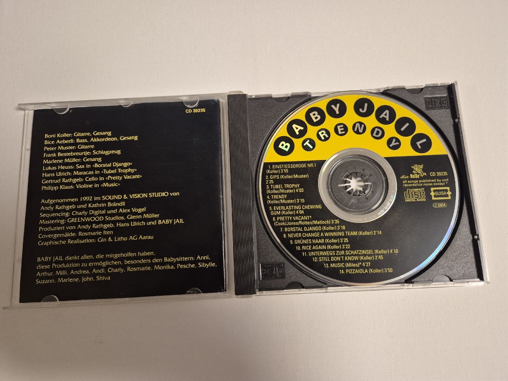 CD: Baby Jail - Trendy  - CD  – Usato da Uster venduto da newwave0 2