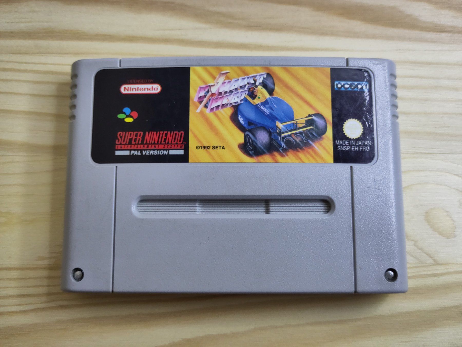 Giochi: Exhaust Heat Super Nintendo SNES PAL – Usato da Zug venduto da RepTCG