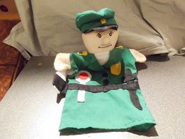 Puppentheater-Figur Polizist, Stoff