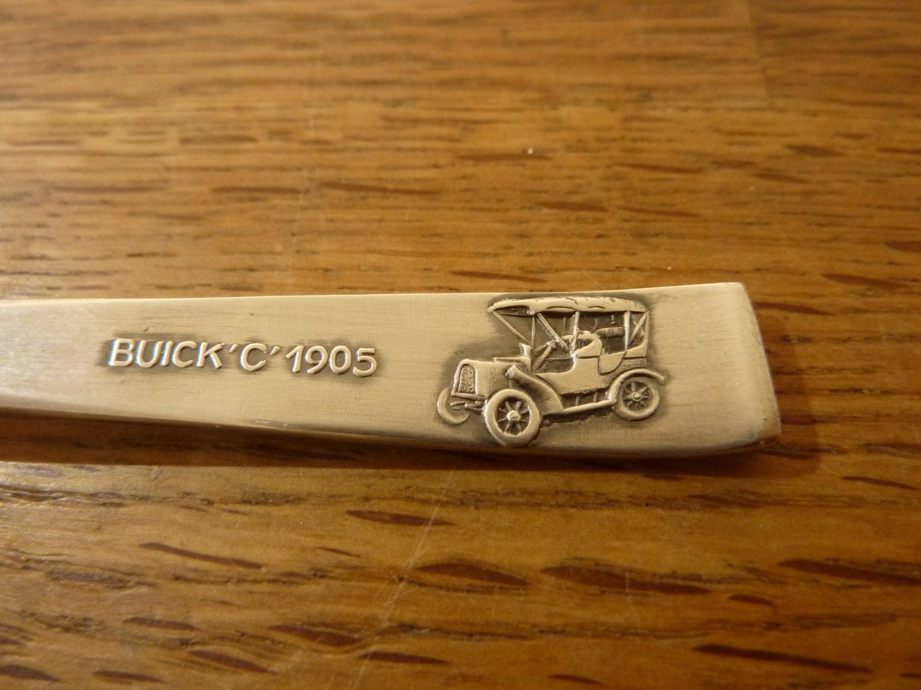 Cucchiai: Schmuck-Löffel BUICK  C 1905 – Usato da Hochfelden venduto da swissice 2