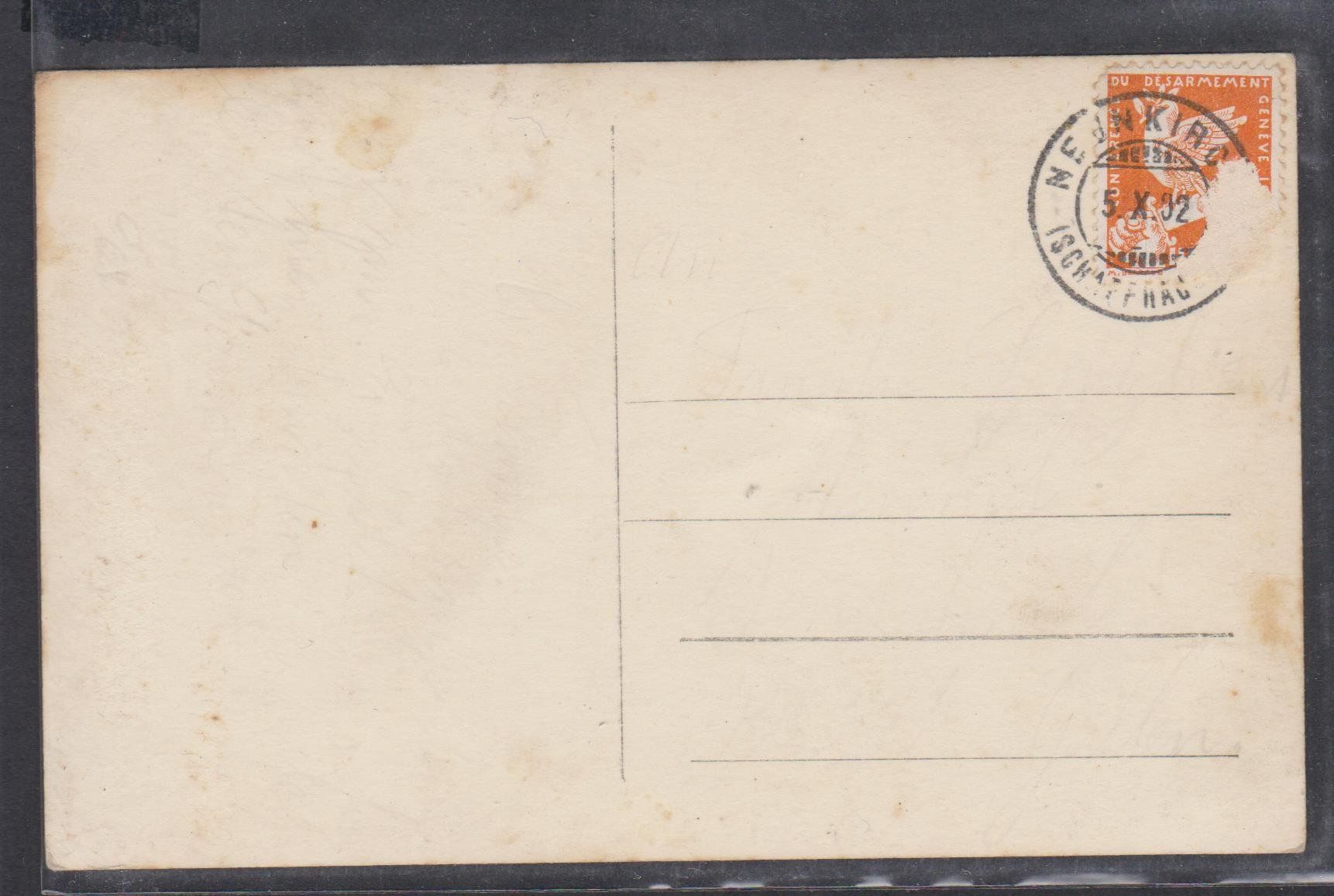 Cartoline postali: Neunkirch  SH   :   alte Ansichtskarte um 1930 – Usato da Vitznau venduto da Ropaku 2