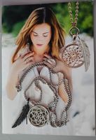Traumfänger mit Feder-Halskette mit Anhänger / Sommerschmuck