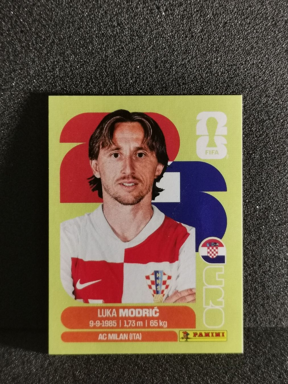 Panini Carte collezionabili: Panini Wm 2026 Sticker :Luka Modric Cro 9 – Usato da Einsiedeln venduto da sza_588x