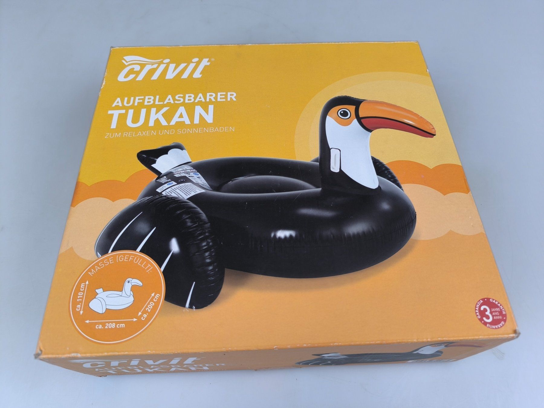 Giocattoli: Aufblasbarer Tukan – Usato da Volketswil venduto da brockipfannenstil