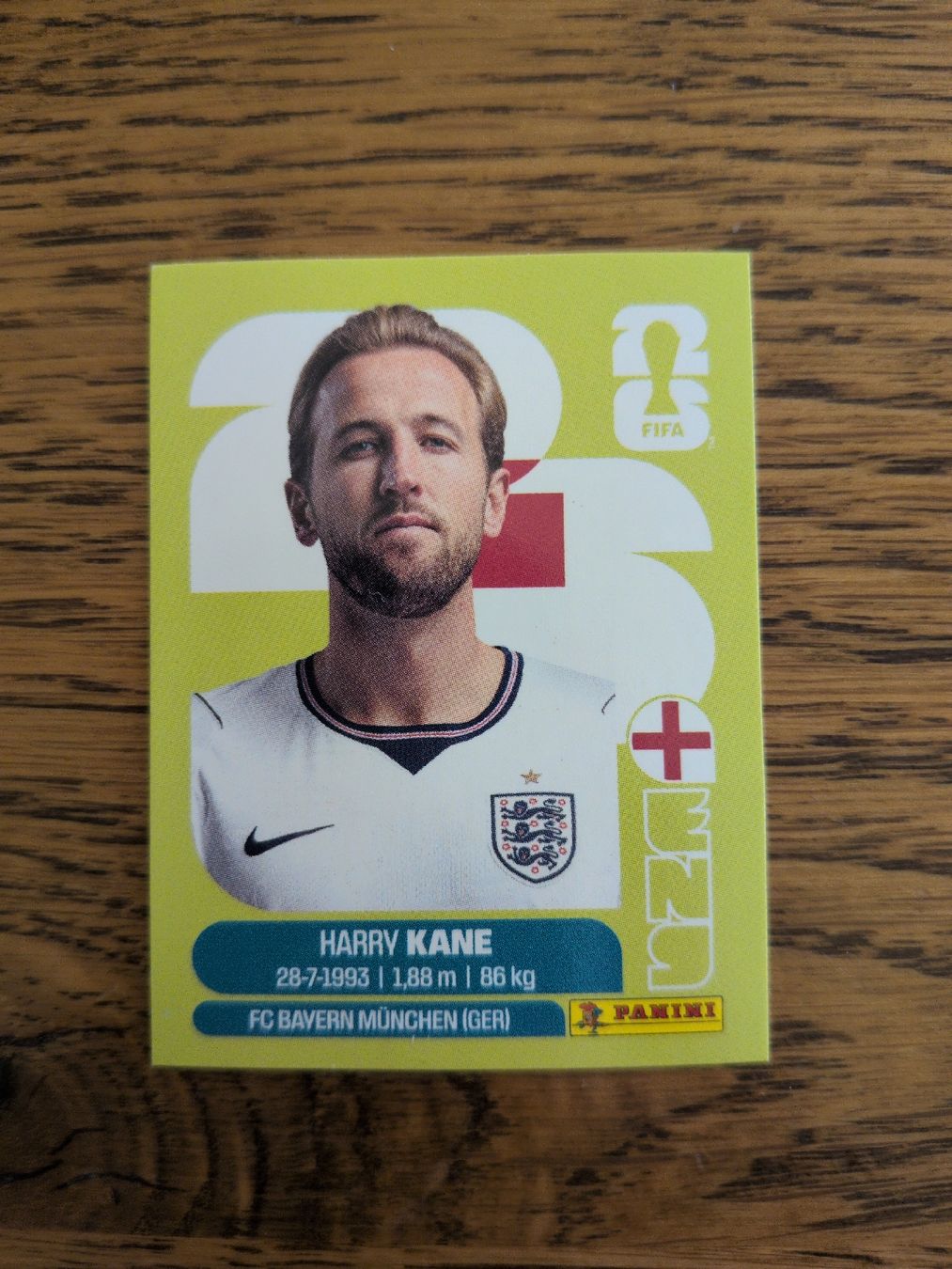 Panini Carte collezionabili: Harry Kane ENG 18 Panini 2026 – Nuovo (secondo la descrizione) da Wermatswil venduto da oo8